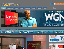 Tablet Screenshot of knowthecause.com